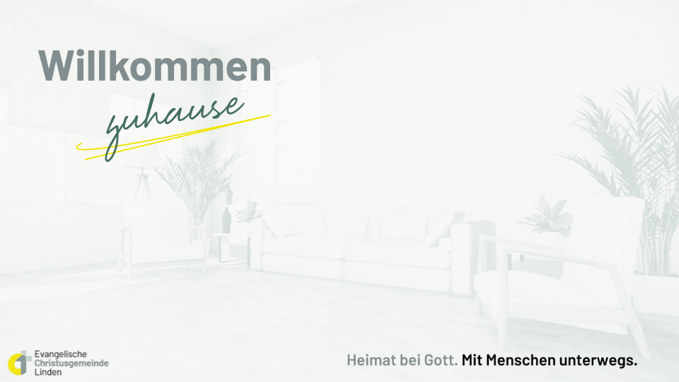 Willkommen zuhause